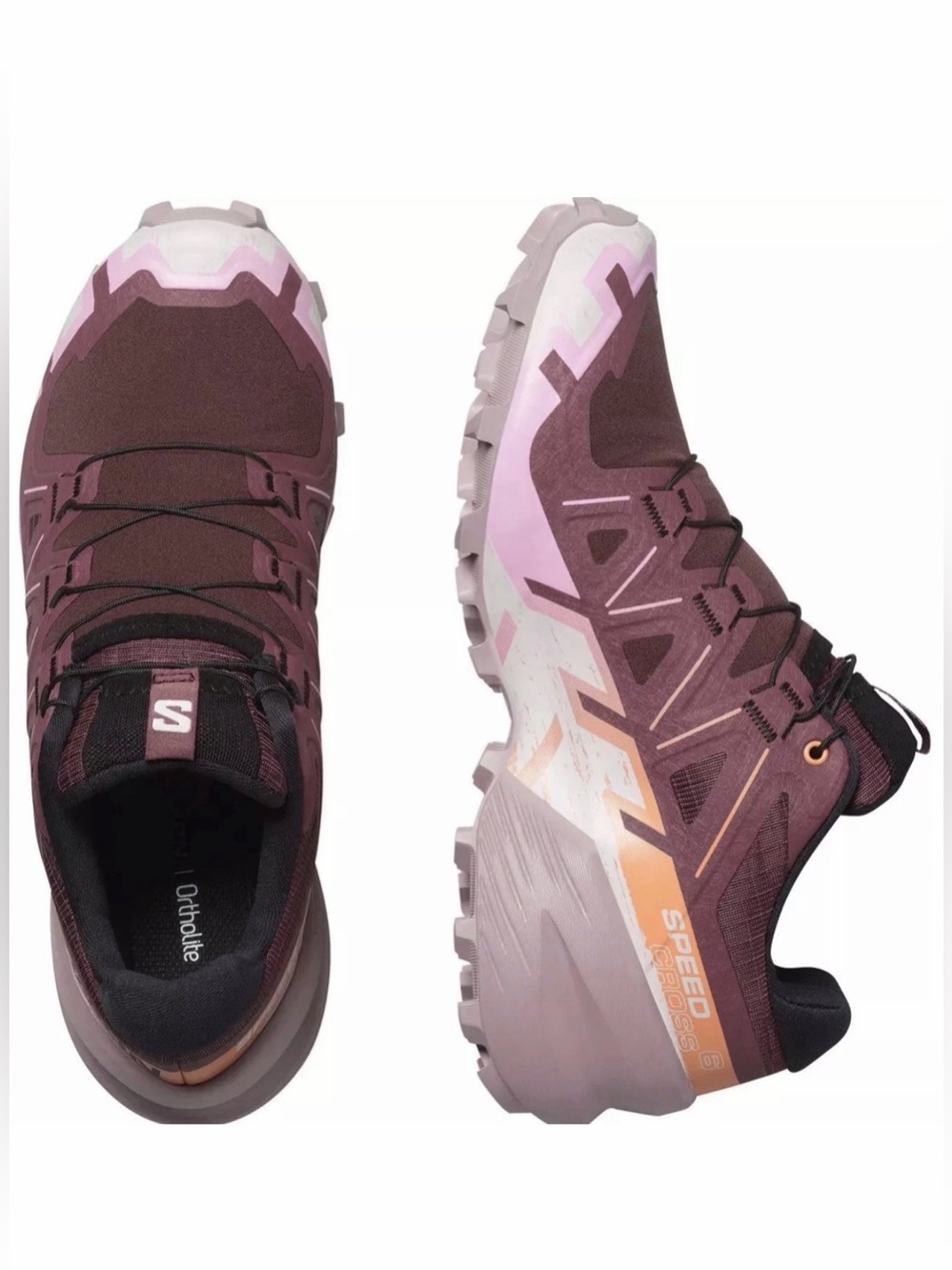 Women's Salomon Speedcross 6 Trail Running Shoes - Sz 9 - Picture 3 of 9